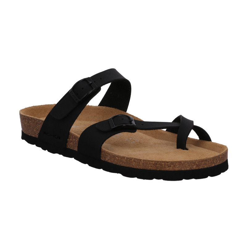 Rohde Softino Alba sandal tårem sort -