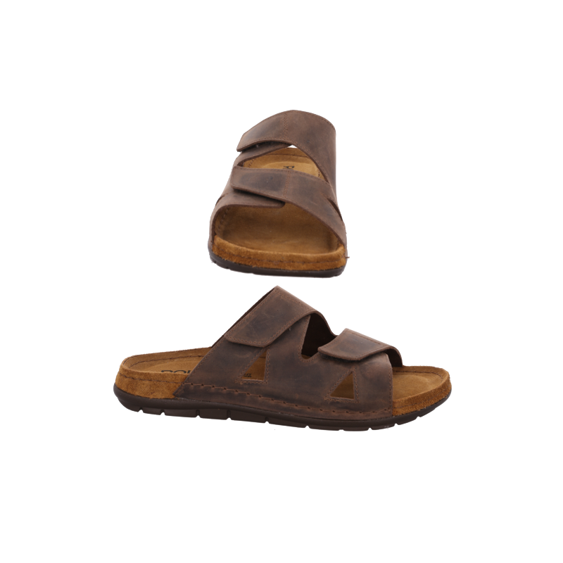 Skind sandal mocca REPORTO SKO