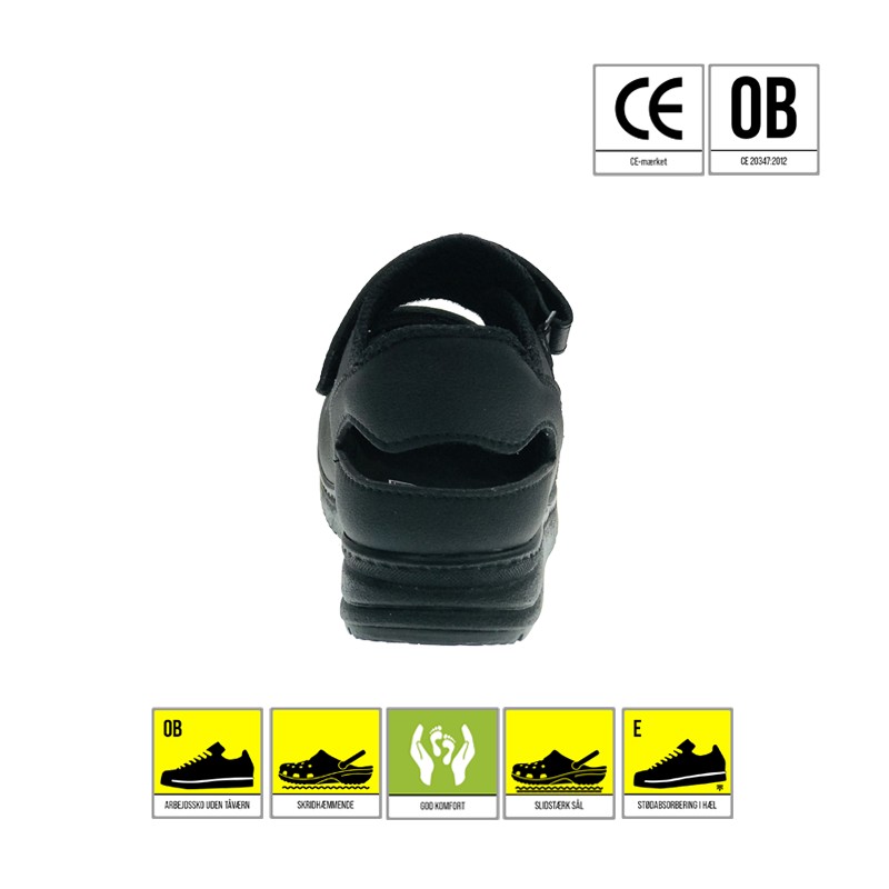 105393-05-Calvani-sort-arbejdssko-køkkensko-træsko-klikniksko-fra-reporto