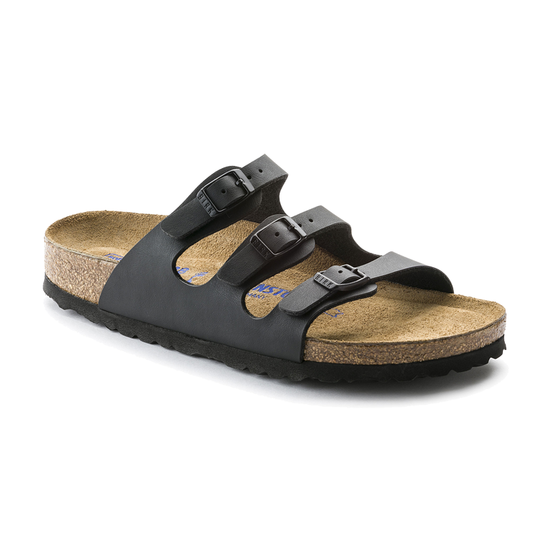 Valg ligegyldighed renovere Birkenstock Florida sandal sort - REPORTO SKO