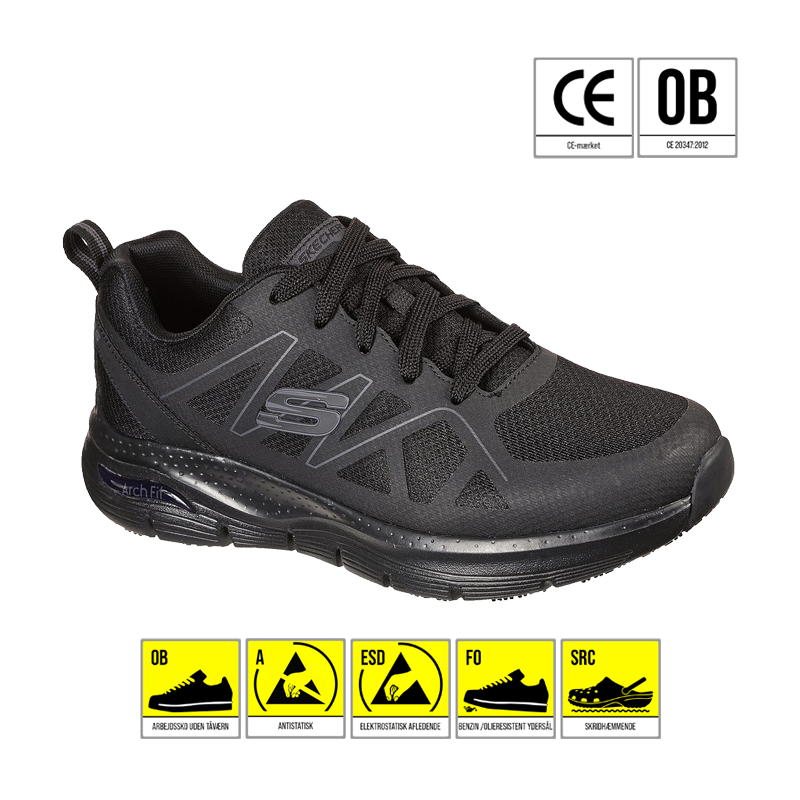 002593-01-Skechers-work-200025ecblk-arch-fit-s-axtell-arbejdssko Skechers-work-arch-fit-sr-axtell