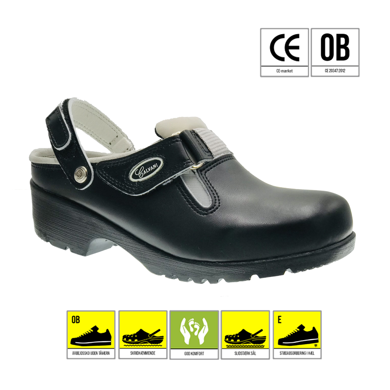 253093-1-Calvani-arbejdssko-køkkensko-træsko-clogs 253093 Calvani træsko clogs