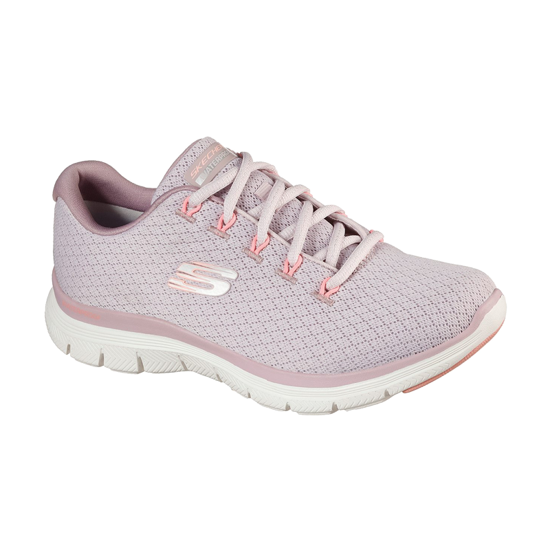 Skechers Womens Flex Appeal 4.0 - Waterproof lys pink - REPORTO