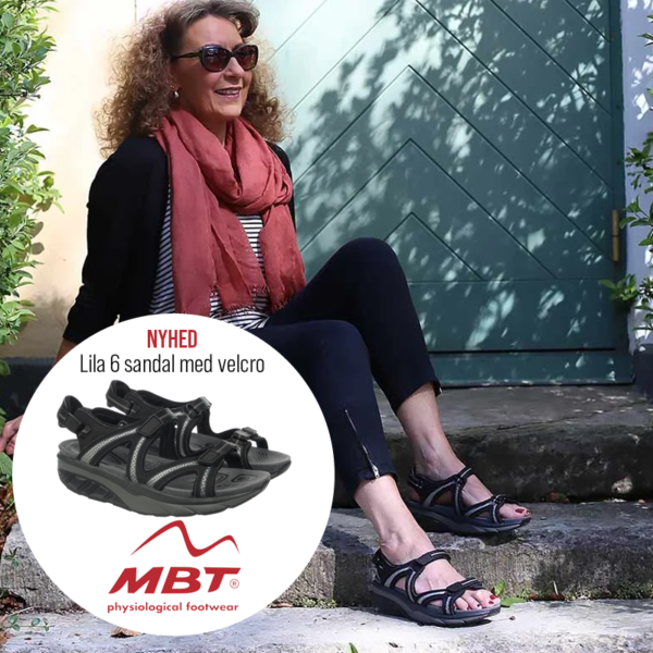 MBT Dynamic 6 sandal sort - REPORTO