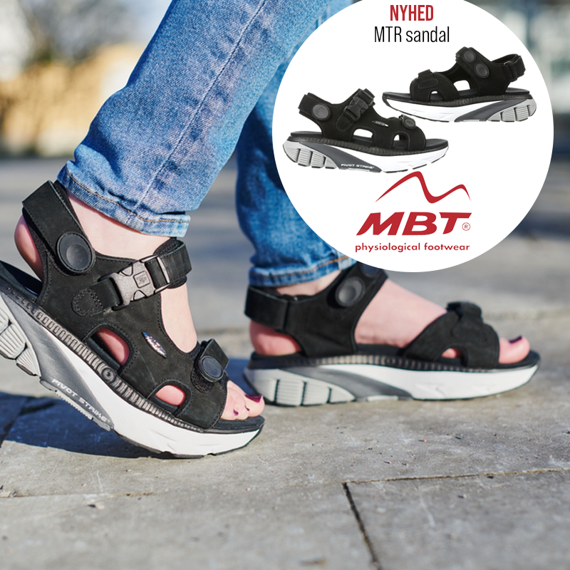 MBT Dynamic sandal dame sort - REPORTO SKO