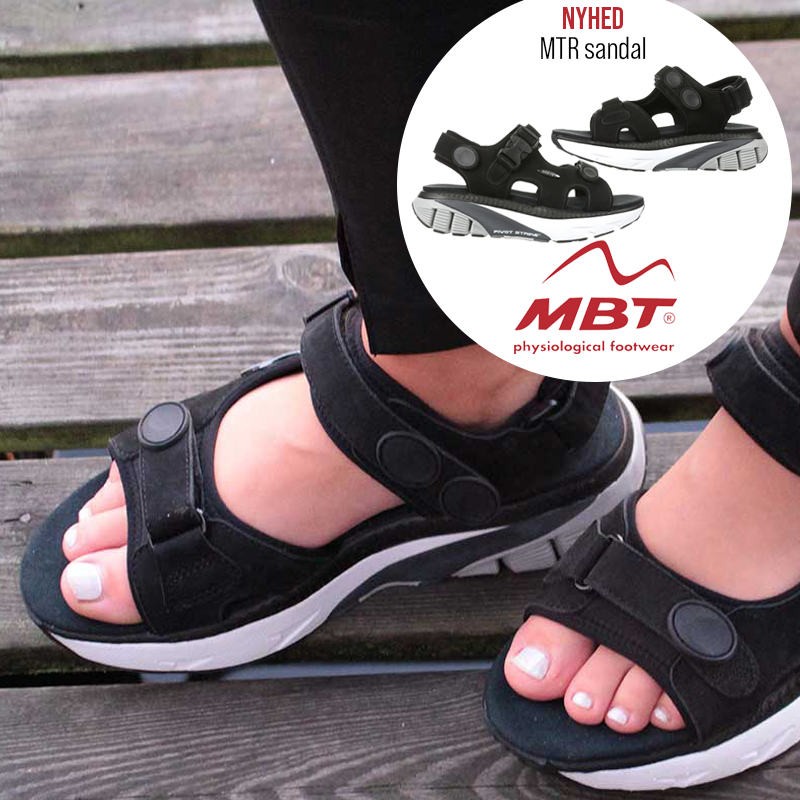 MBT Dynamic sandal dame sort - REPORTO SKO