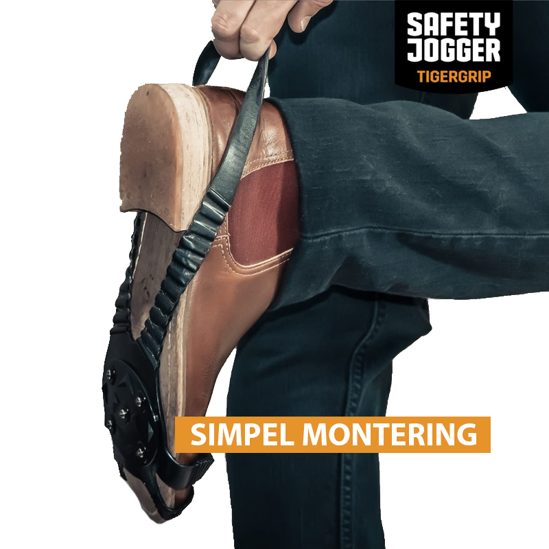 Safety Jogger Tigergrip City skovovertræk med pigge REPORTO SKO