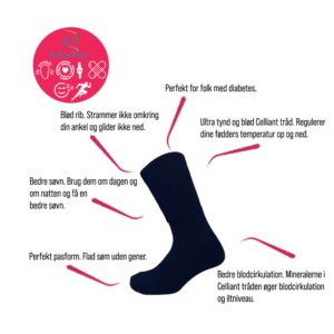 diabetes strømpe feflexwear